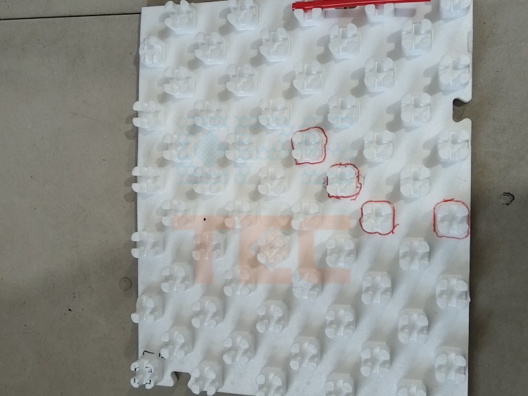 EPP underfloor heating panel mold - EPSTEC China EPS machine